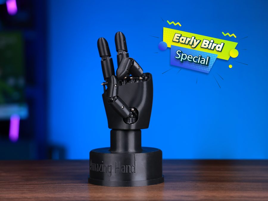 Product photo of the Seeed Studio Amazing Hand developer kit